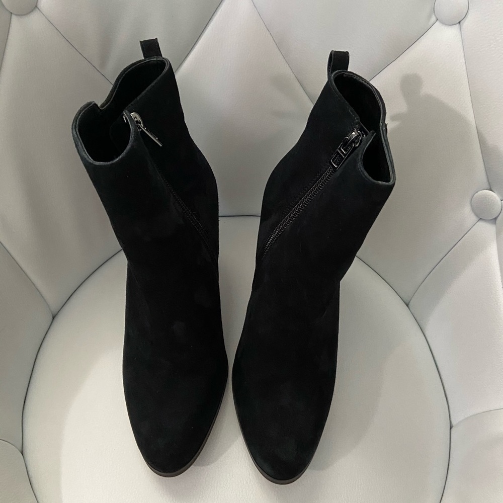 Coach Black suede ankle boots